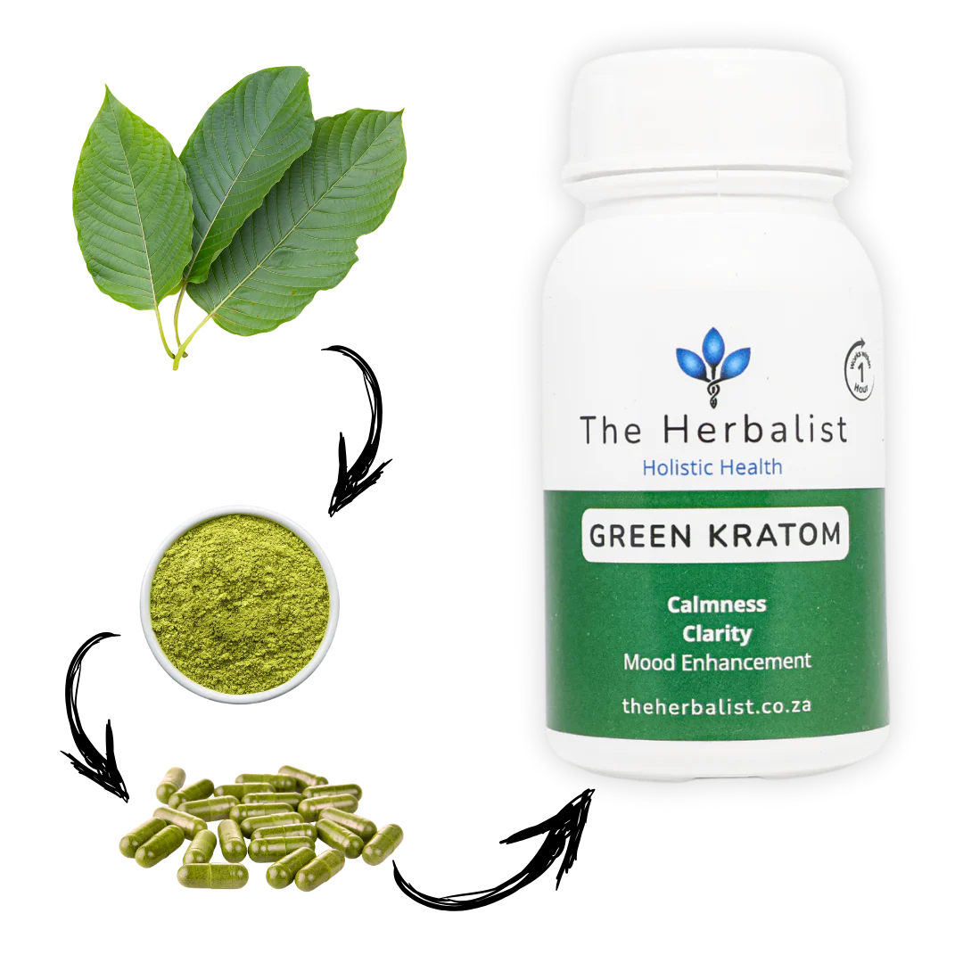 Green Kratom 60 Capsules - Image 2